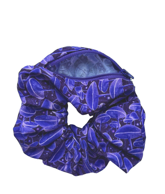 NEW: Scrunchy with Zipper Pocket